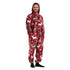 Snuggs Blanket Onesie Red Christmas Deer